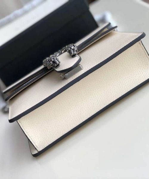 1:1 Replica Gucci Dionysus Mini Bag White For Women 7.5in/20cm GG 421970 0K7JN 9680