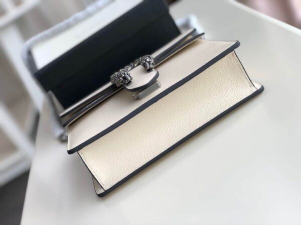 1:1 Replica Gucci Dionysus Mini Bag White For Women 7.5in/20cm GG 421970 0K7JN 9680
