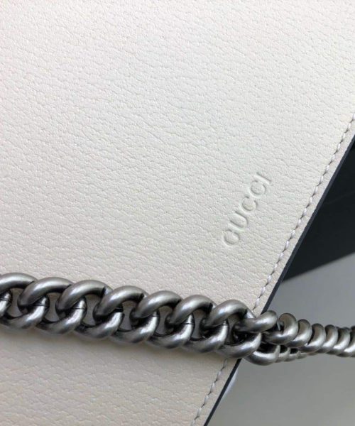 1:1 Replica Gucci Dionysus Mini Bag White For Women 7.5in/20cm GG 421970 0K7JN 9680