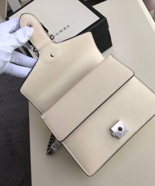 1:1 Replica Gucci Dionysus Mini Bag White For Women 7.5in/20cm GG 421970 0K7JN 9680