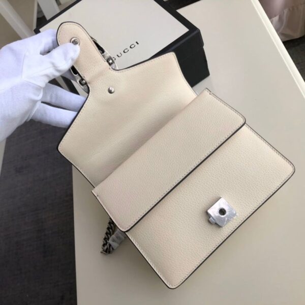 1:1 Replica Gucci Dionysus Mini Bag White For Women 7.5in/20cm GG 421970 0K7JN 9680