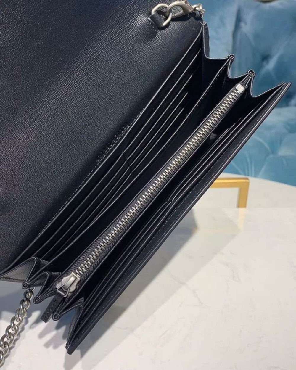 1:1 Replica Gucci Dionysus Mini Chain Bag Beige/Ebony GG Supreme Canvas For Women 8in/20cm GG 401231 KHNSN 8642