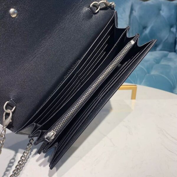 1:1 Replica Gucci Dionysus Mini Chain Bag Beige/Ebony GG Supreme Canvas For Women 8in/20cm GG 401231 KHNSN 8642