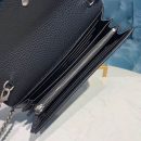 1:1 Replica Gucci Dionysus Mini Chain Bag Black Metal-Free Tanned For Women 8in/20cm GG 401231 CAOGN 8176