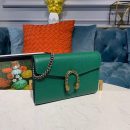 1:1 Replica Gucci Dionysus Mini Chain Bag Emerald Green Metal-Free Tanned For Women 8in/20cm GG 401231 CAOGX 3120