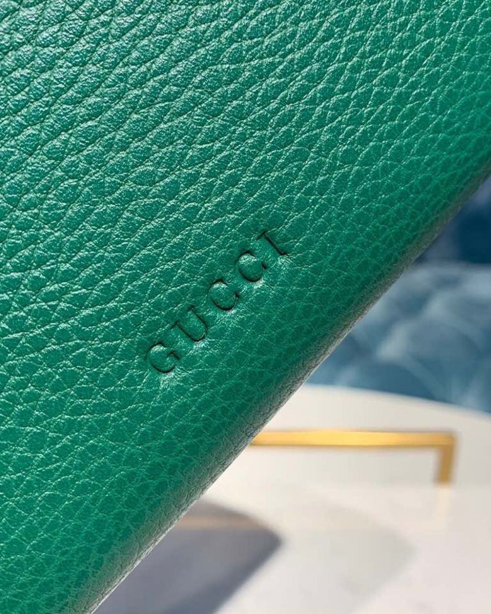 1:1 Replica Gucci Dionysus Mini Chain Bag Emerald Green Metal-Free Tanned For Women 8in/20cm GG 401231 CAOGX 3120