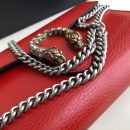 1:1 Replica Gucci Dionysus Mini Chain Bag Hibiscus Red Metal-Free Tanned For Women 8in/20cm GG 401231 CAOGX 8990