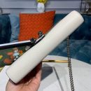 1:1 Replica Gucci Dionysus Mini Chain Bag White Metal-Free Tanned For Women 8in/20cm GG 401231 CAOGM 9174