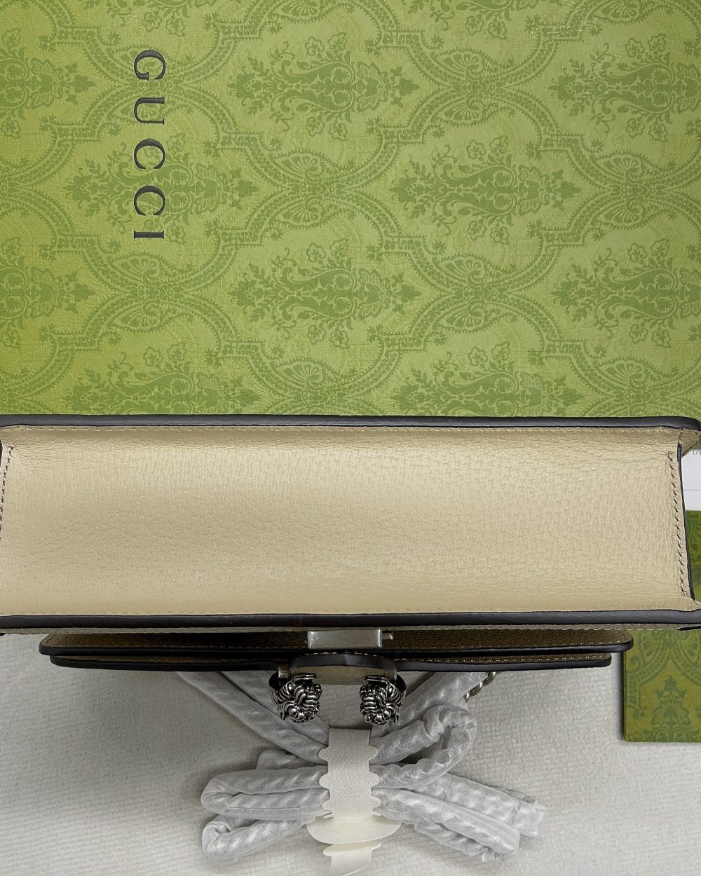 1:1 Replica Gucci Dionysus Small GG Bag Beige For Women, Women's Bags 10in/25cm GG 499623 UULBN 9683