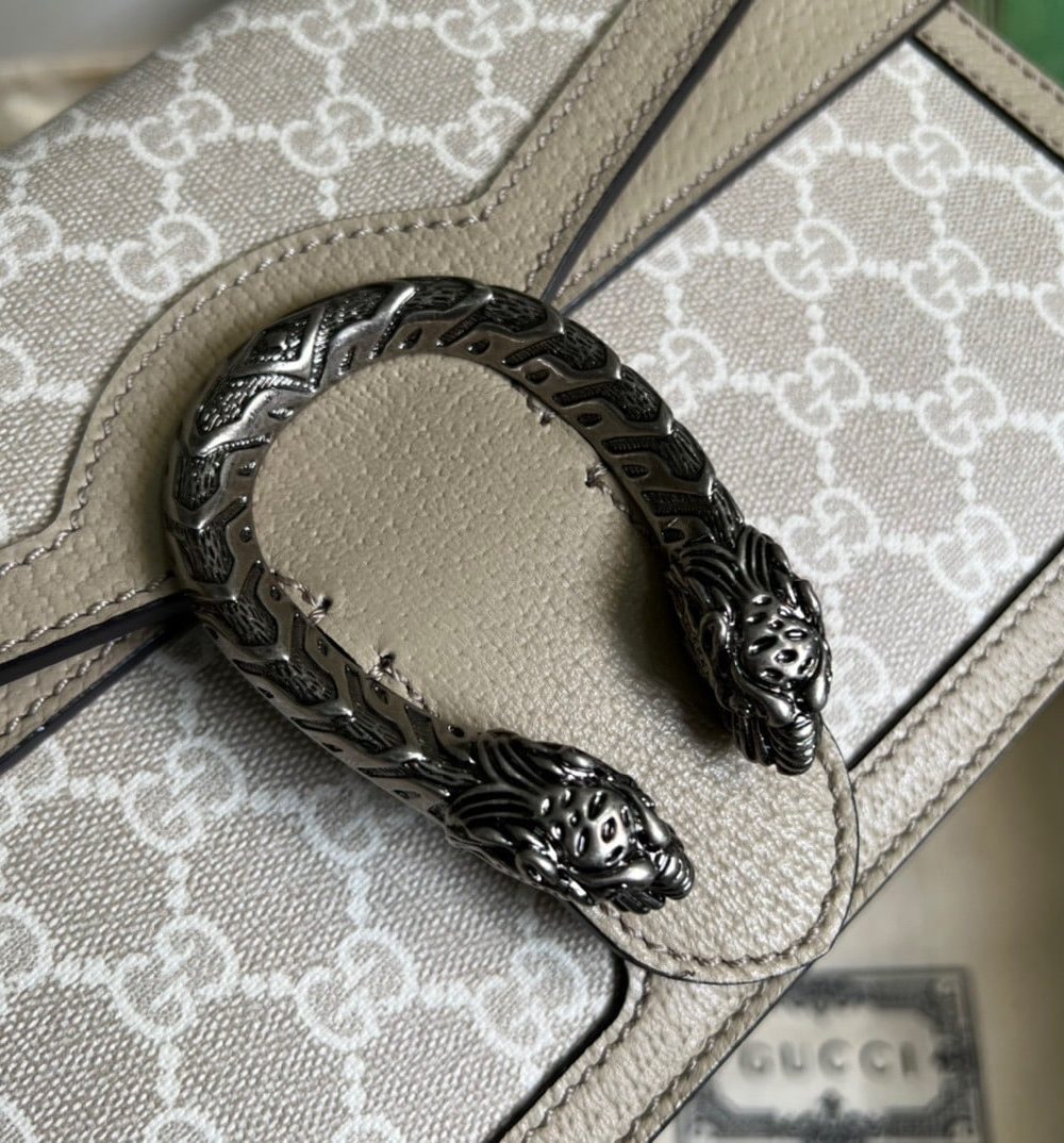 1:1 Replica Gucci Dionysus Small GG Bag Beige For Women, Women's Bags 10in/25cm GG 499623 UULBN 9683