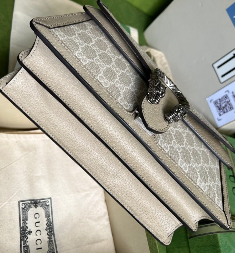 1:1 Replica Gucci Dionysus Small GG Bag Beige For Women, Women's Bags 10in/25cm GG 499623 UULBN 9683