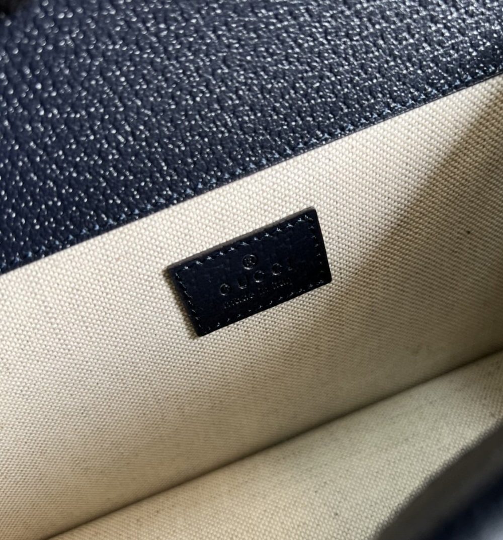 1:1 Replica Gucci Dionysus Small GG Shoulder Bag Beige And Blue GG Supreme Canvas For Women 10in/25cm 499623 K9GSN 4075