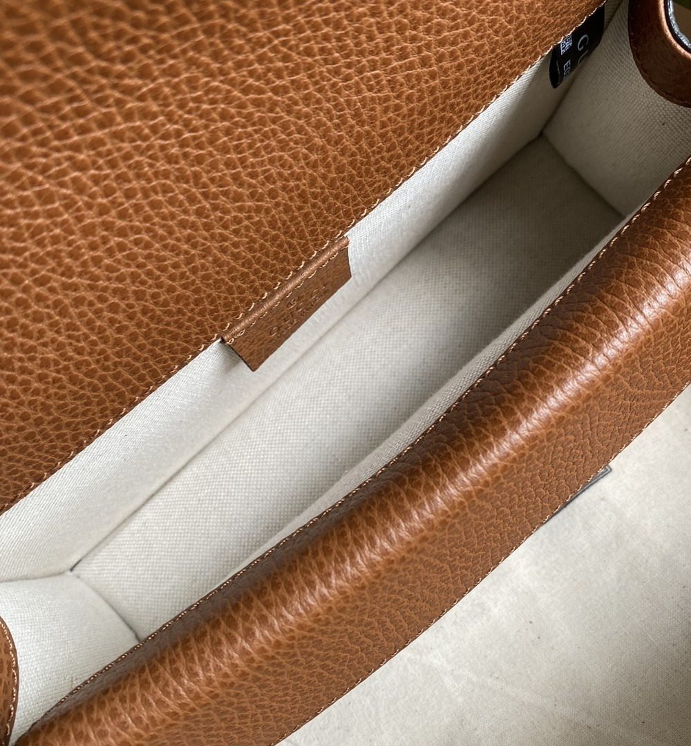 1:1 Replica Gucci Dionysus Small Shoulder Bag Dark Blue And Ivory Eco Washed Organic GG Jacquard Deni For Women 11in/28cm 400249 2KQFN 4483