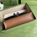 1:1 Replica Gucci Dionysus Small Shoulder Bag Dark Blue And Ivory Eco Washed Organic GG Jacquard Deni For Women 11in/28cm 400249 2KQFN 4483