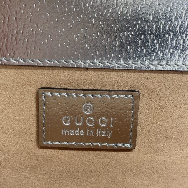 1:1 Replica Gucci Dionysus Small Shoulder Bag Silver For Women, Women's Bags 10in/26cm GG 499623 1TRBN 8173