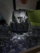 1:1 Replica Gucci Embossed Backpack GG Black For Men 41cm / 16.1in 625770 1W3BN 1000