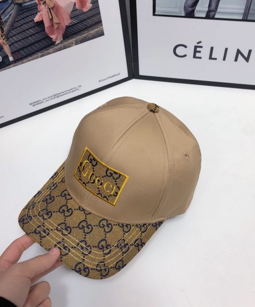 Gucci GG Baseball Hat Beige GG Hat