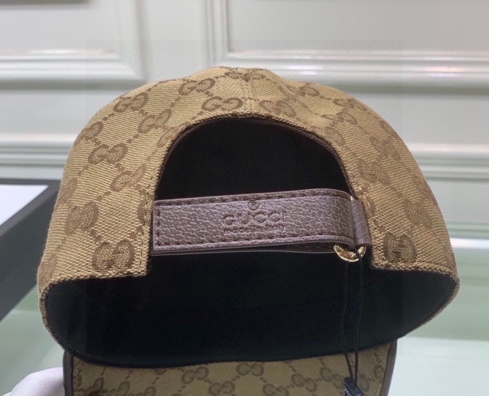 Gucci GG Baseball Hat Beige GG Hat