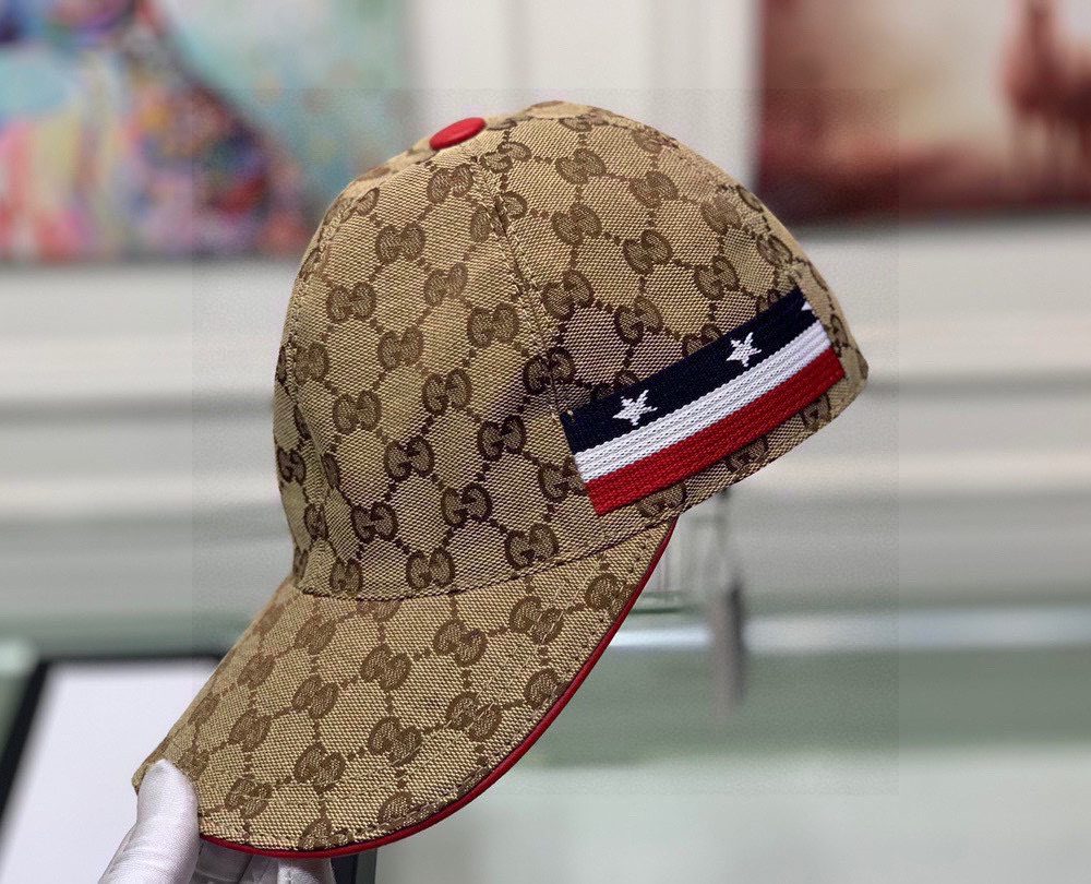 Gucci GG Baseball Hat Beige GG Hat