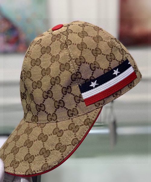 Gucci GG Baseball Hat Beige GG Hat