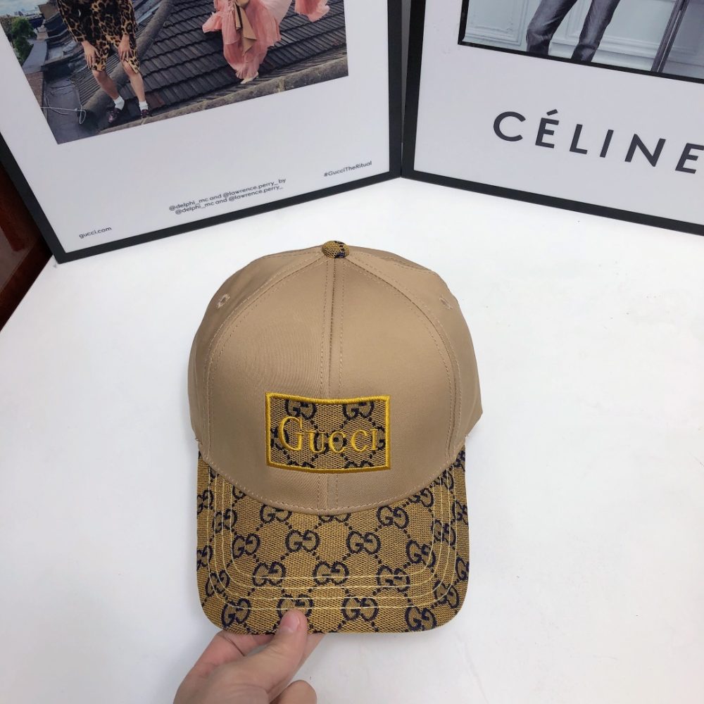 Gucci GG Baseball Hat Beige GG Hat - Image 2