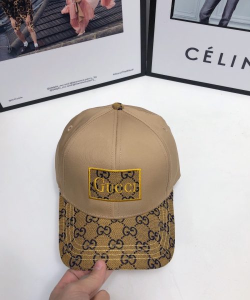Gucci GG Baseball Hat Beige GG Hat