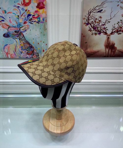 Gucci GG Baseball Hat Beige GG Hat