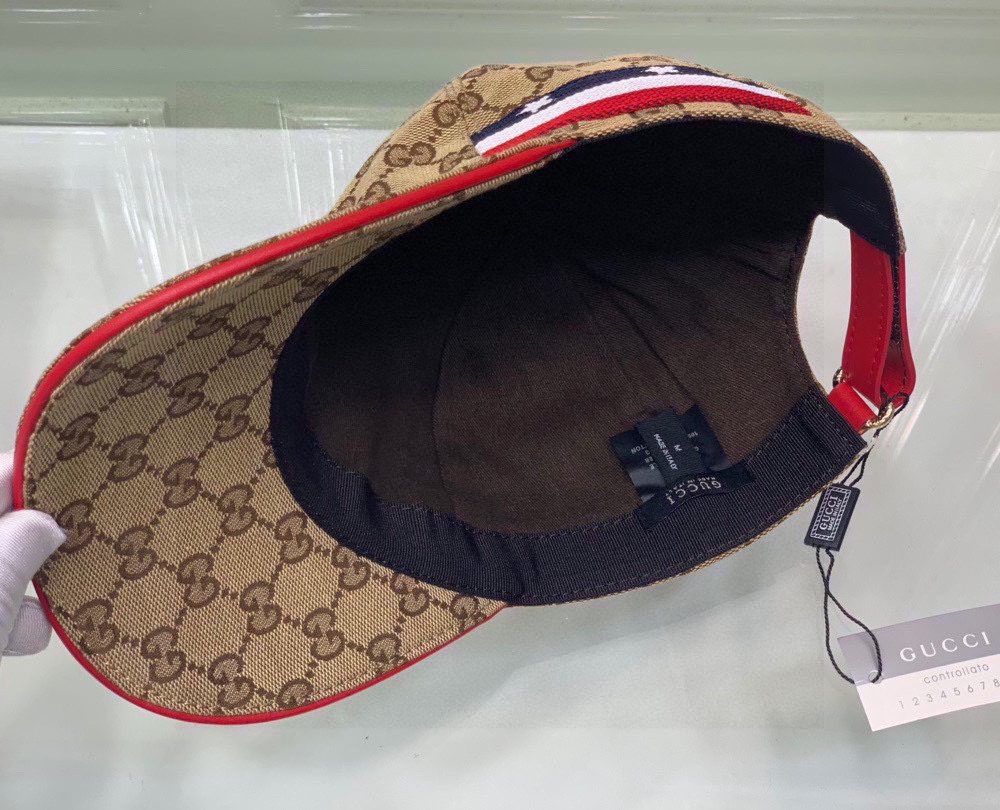 Gucci GG Baseball Hat Beige GG Hat