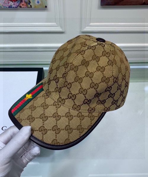 Gucci GG Baseball Hat Beige GG Hat