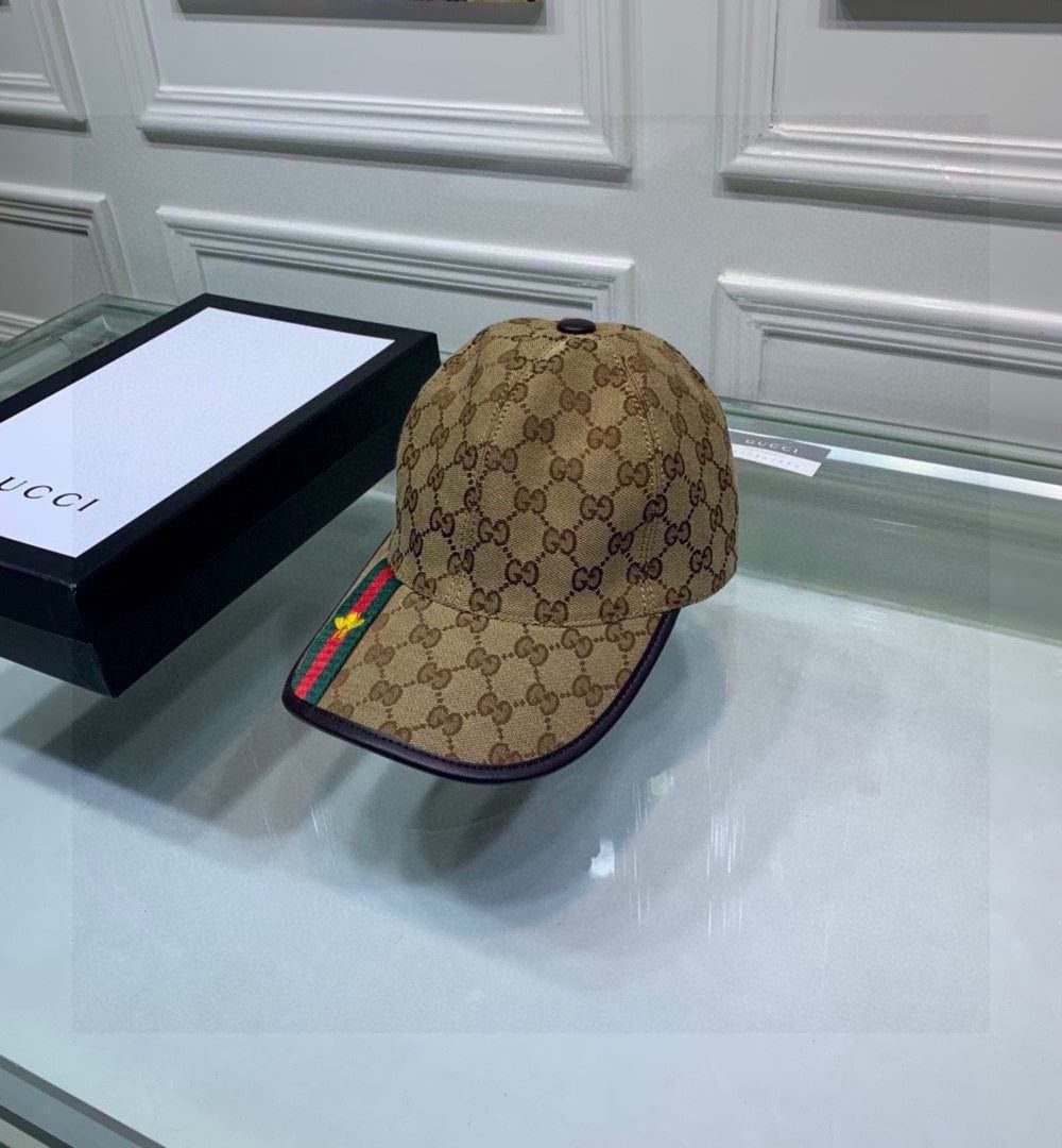 Gucci GG Baseball Hat Beige GG Hat