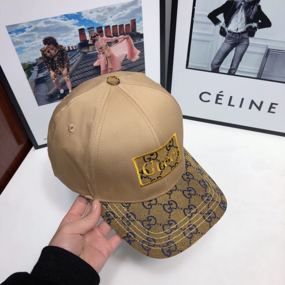 Gucci GG Baseball Hat Beige GG Hat - Image 7