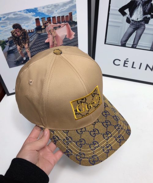 Gucci GG Baseball Hat Beige GG Hat