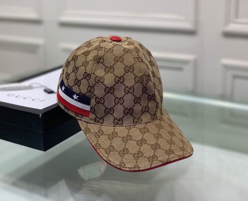 Gucci GG Baseball Hat Beige GG Hat