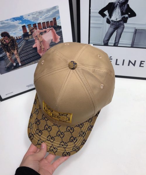 Gucci GG Baseball Hat Beige GG Hat