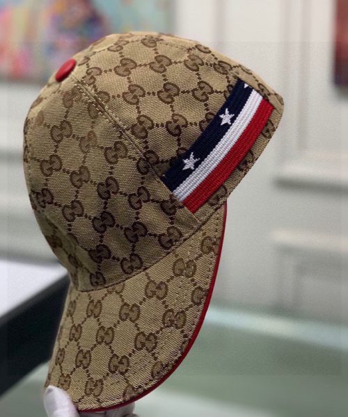 Gucci GG Baseball Hat Beige GG Hat