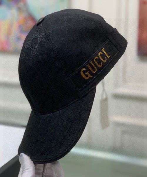 Gucci GG Baseball Hat Black GG Hat