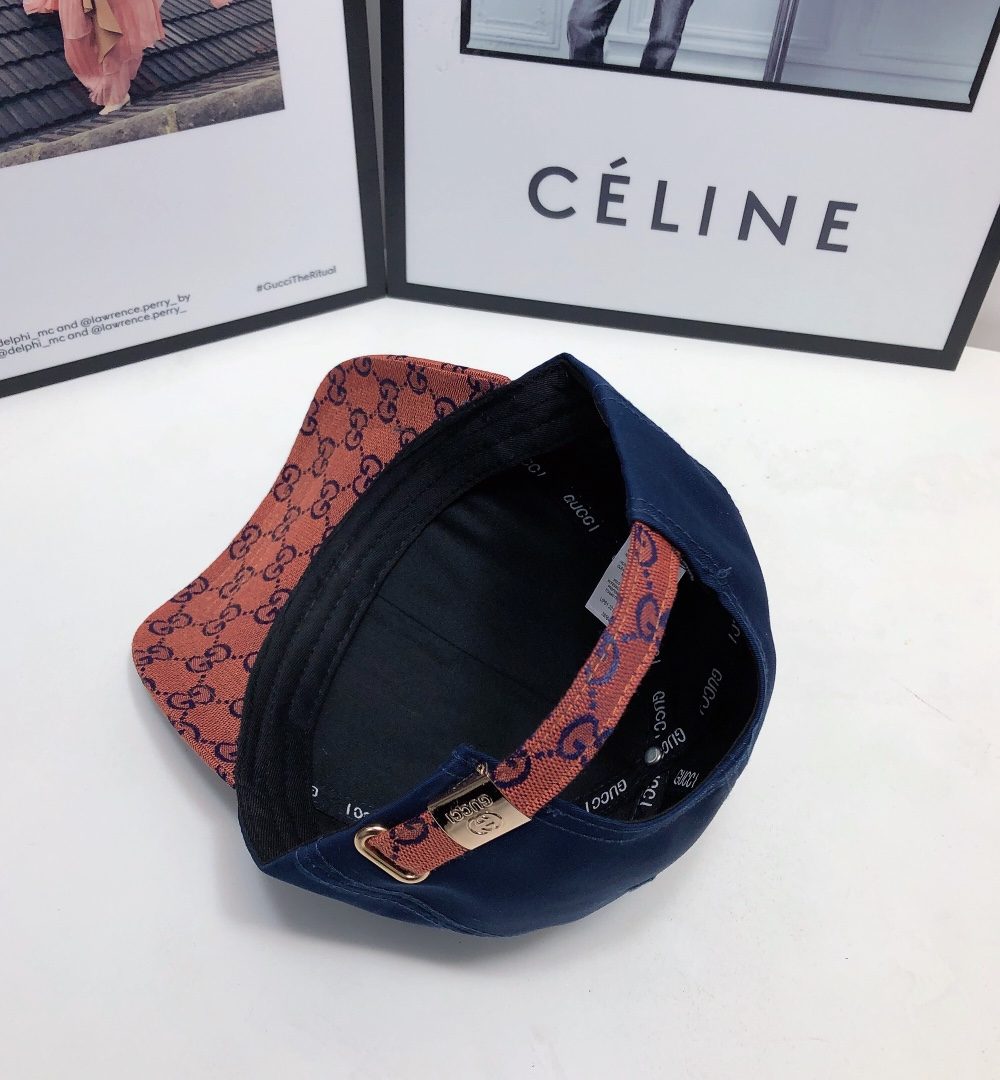 Gucci GG Baseball Hat Black GG Hat