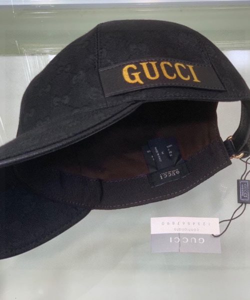 Gucci GG Baseball Hat Black GG Hat