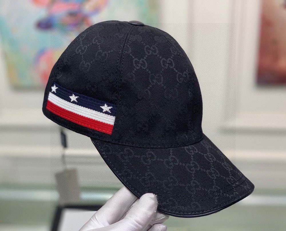 Gucci GG Baseball Hat Black GG Hat