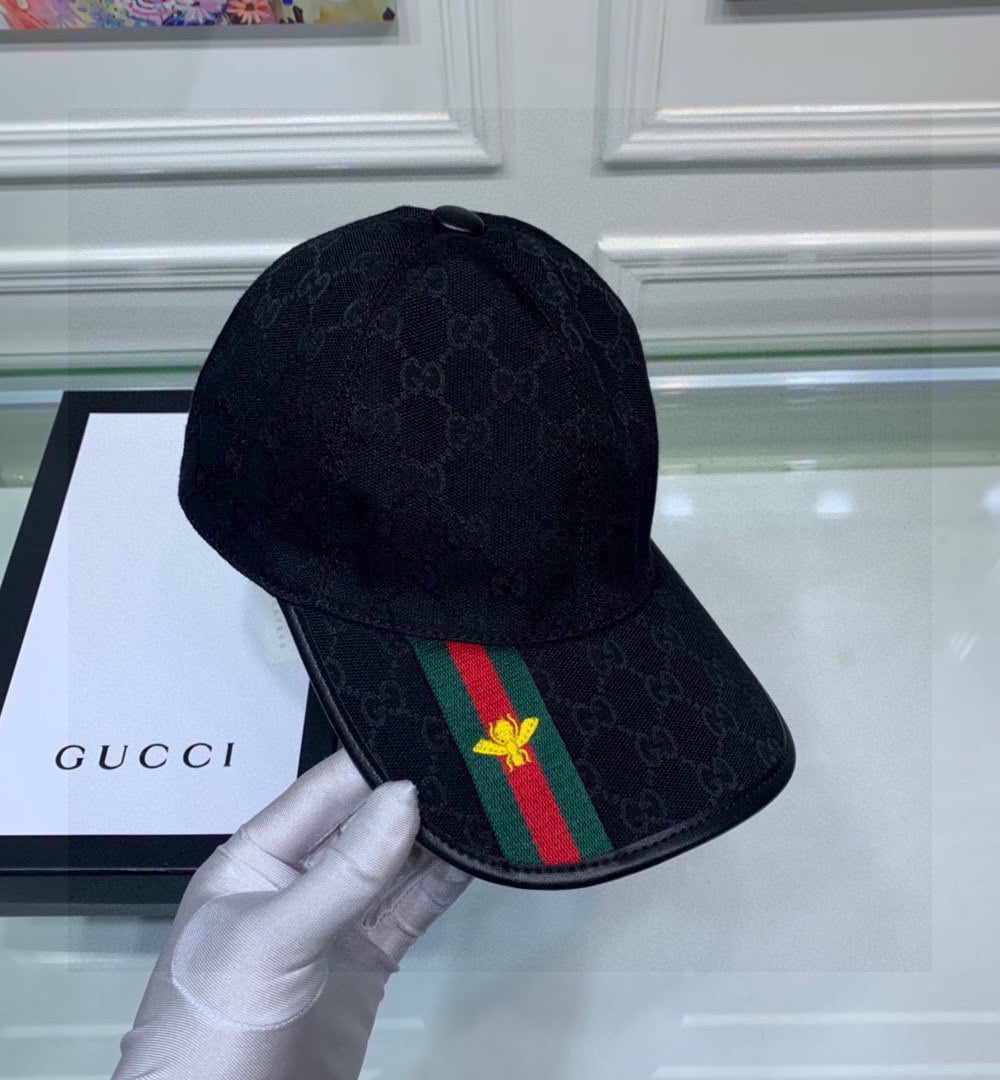 Gucci GG Baseball Hat Black GG Hat