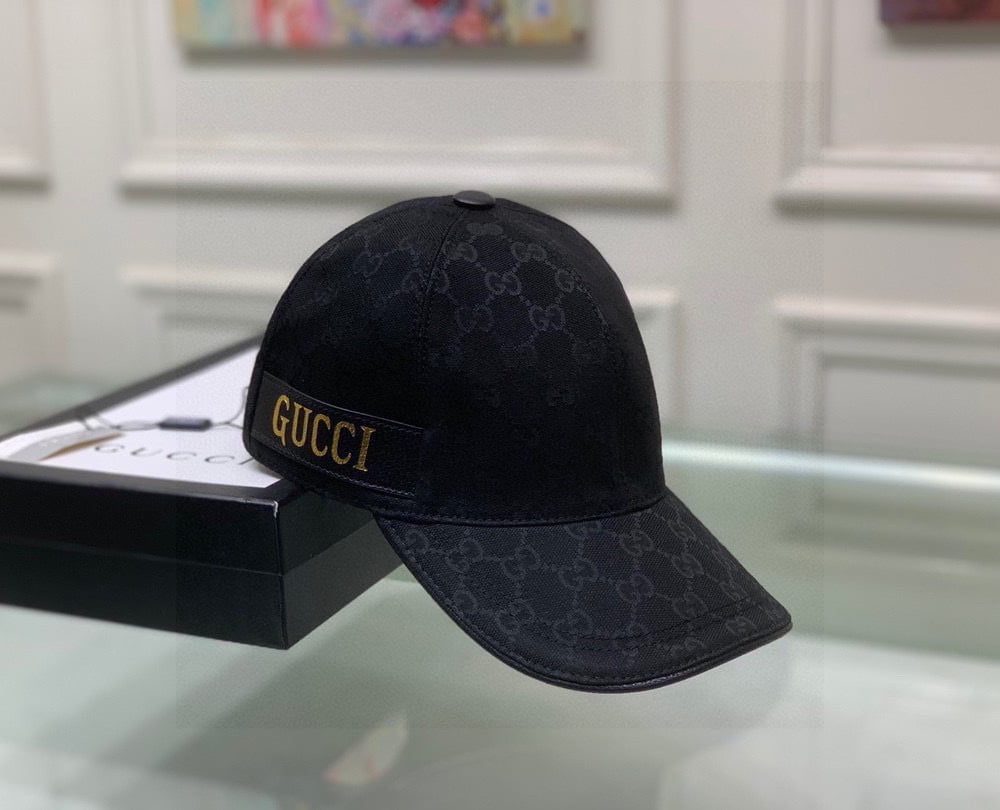 Gucci GG Baseball Hat Black GG Hat