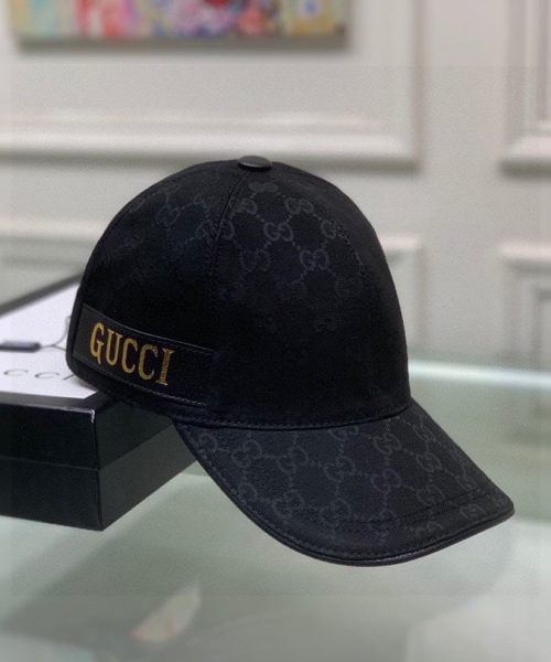 Gucci GG Baseball Hat Black GG Hat