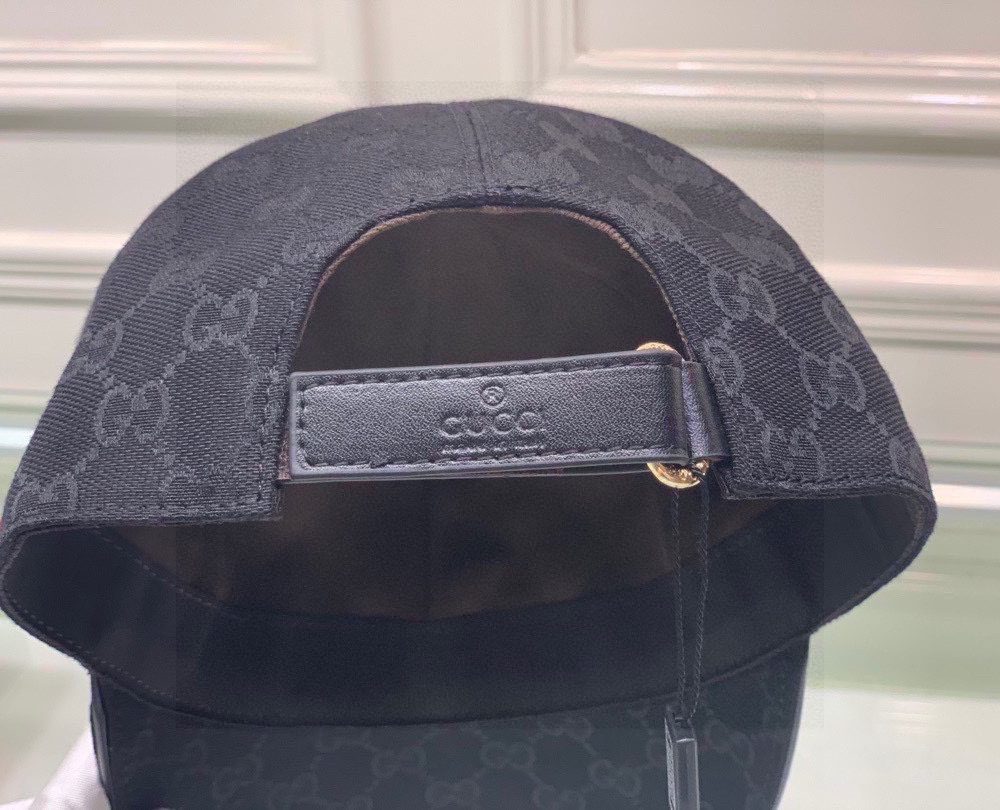 Gucci GG Baseball Hat Black GG Hat