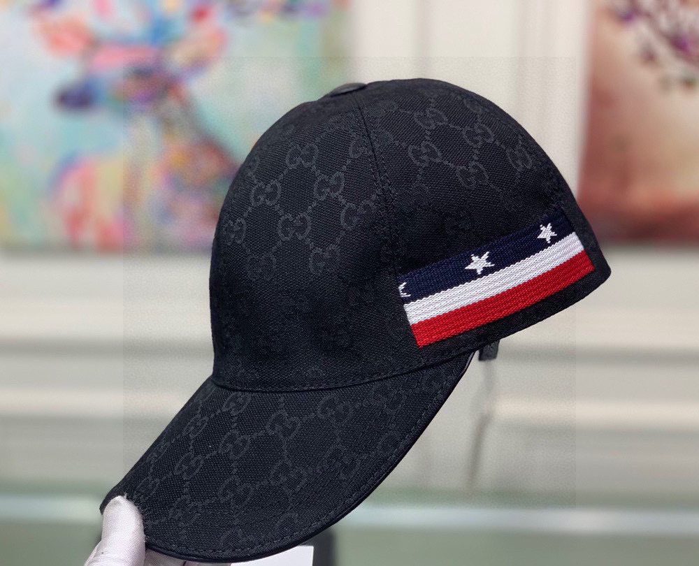 Gucci GG Baseball Hat Black GG Hat