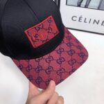 Gucci GG Baseball Hat Black GG Hat