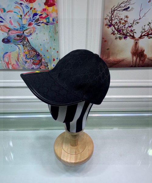 Gucci GG Baseball Hat Black GG Hat