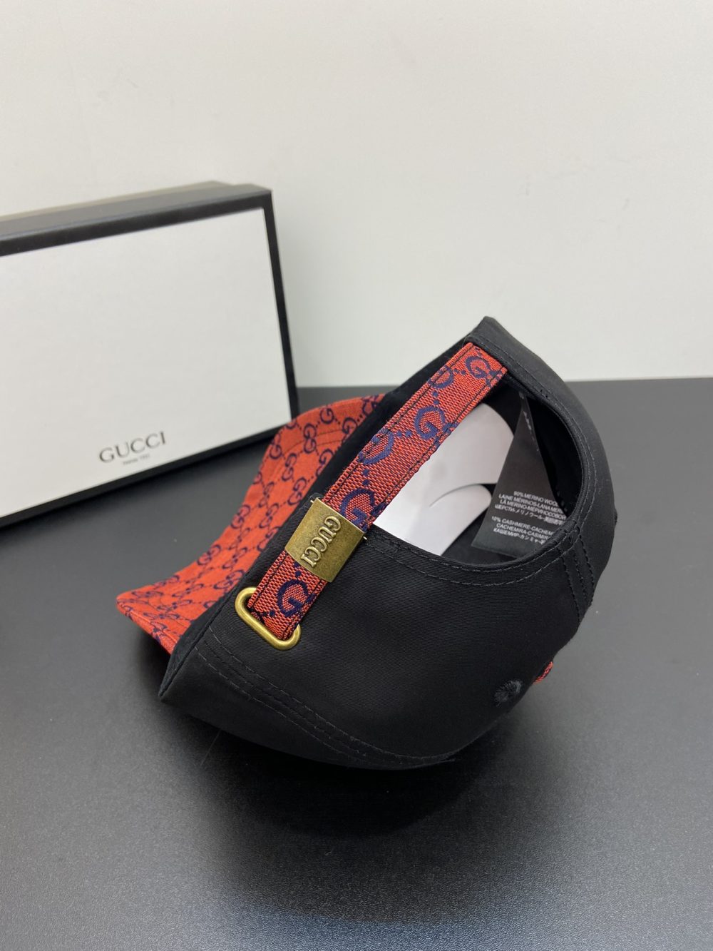 Gucci GG Baseball Hat Black GG Hat - Image 2