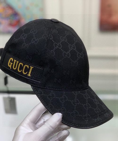 Gucci GG Baseball Hat Black GG Hat