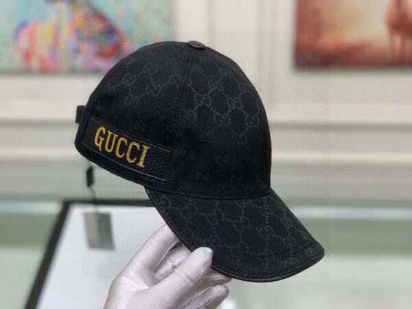 Gucci GG Baseball Hat Black GG Hat