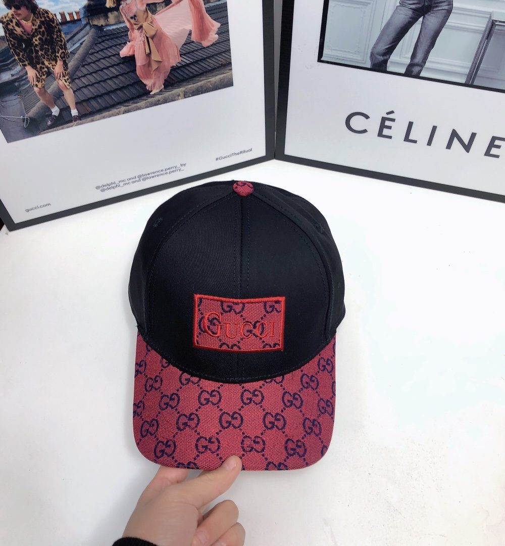 Gucci GG Baseball Hat Black GG Hat